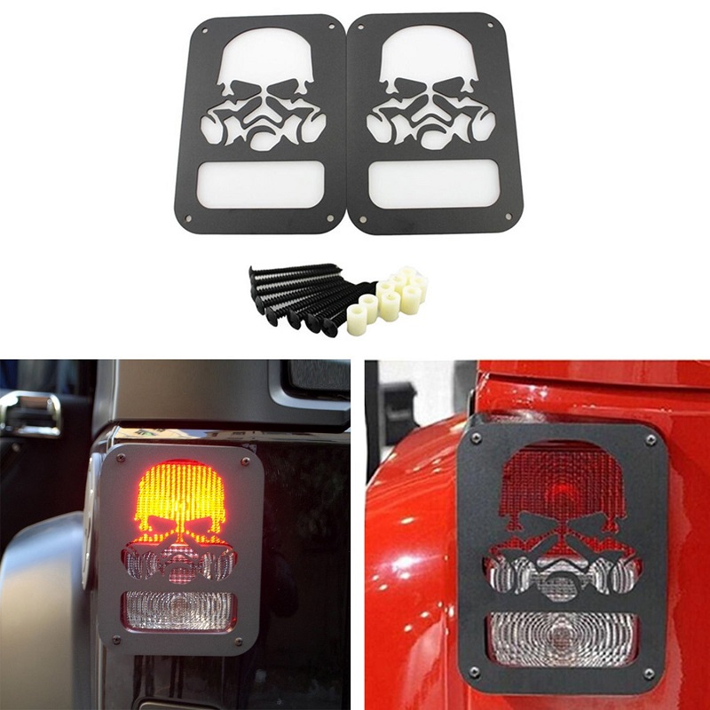 Ghostbuster Taillight Covers For Jeep Wrangler JK