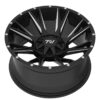 Aluminum Wheels 20″ 6×135/6×139.7 - TW Wheels T12 Blade Silver Side View