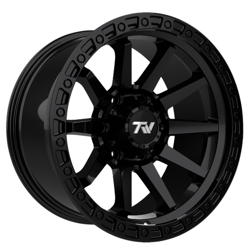 Thumbnail / main presentation photo of the Aluminum Wheels 17″ 6×139.7 - TW Wheels T21 Full Black