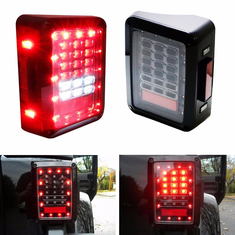 Jeep Wrangler JK G3 LED Tail Lights Brake Lights