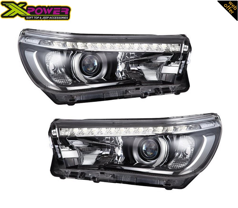Toyota Hilux LED Headlights DRL Product