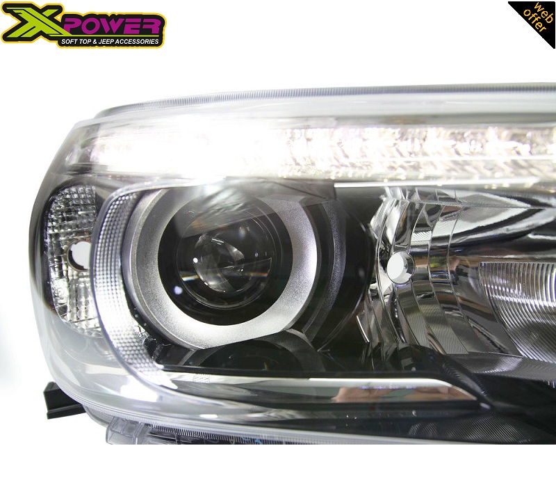 Toyota Hilux LED Headlights DRL Reflector