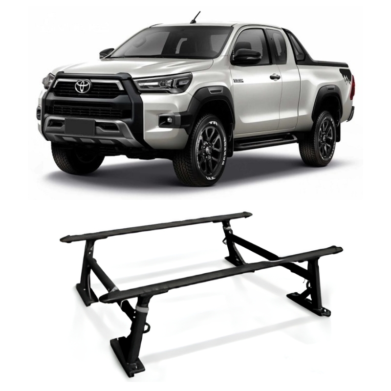 Toyota Hilux 2021-2023 Invicible Cruiser Roll Cage Cargo Rack