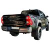 Toyota Hilux Revo-Rocco Tailgate Cover Applied Rear View