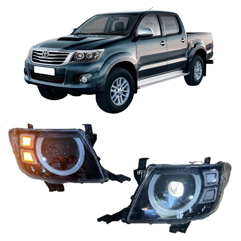 Toyota Hilux Vigo 2012-2015 LED Headlights - Haetus Edition