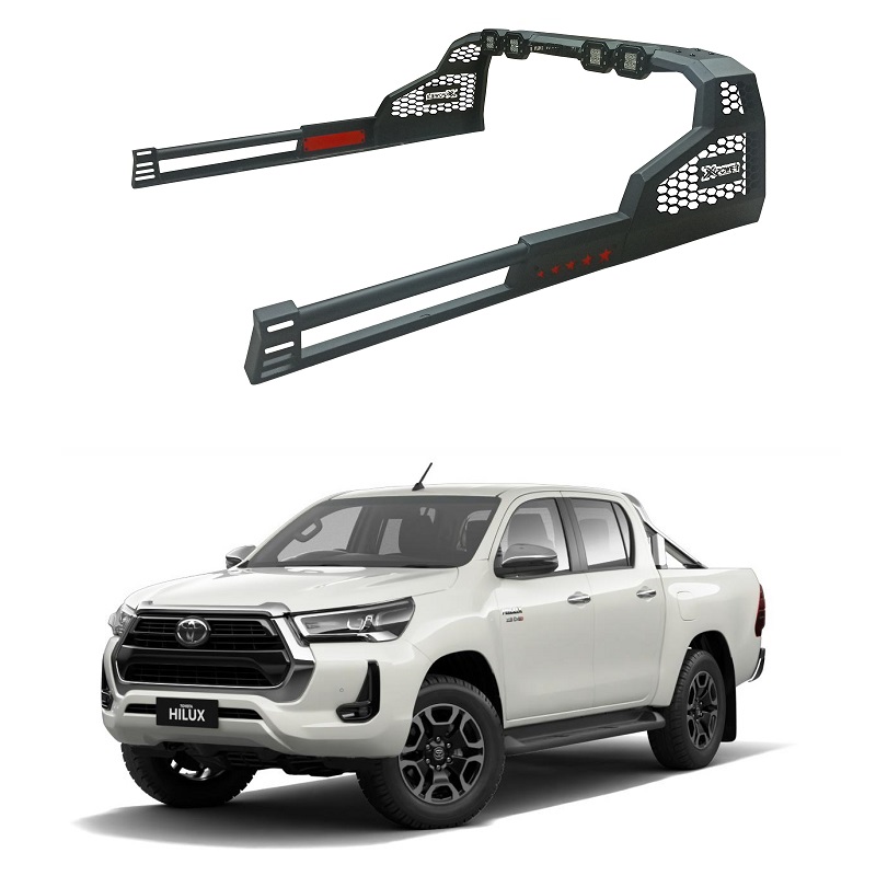 Thumbnail / main presentation photo of the Toyota Hilux 2020+ Iron Roll Bar - Starliner.