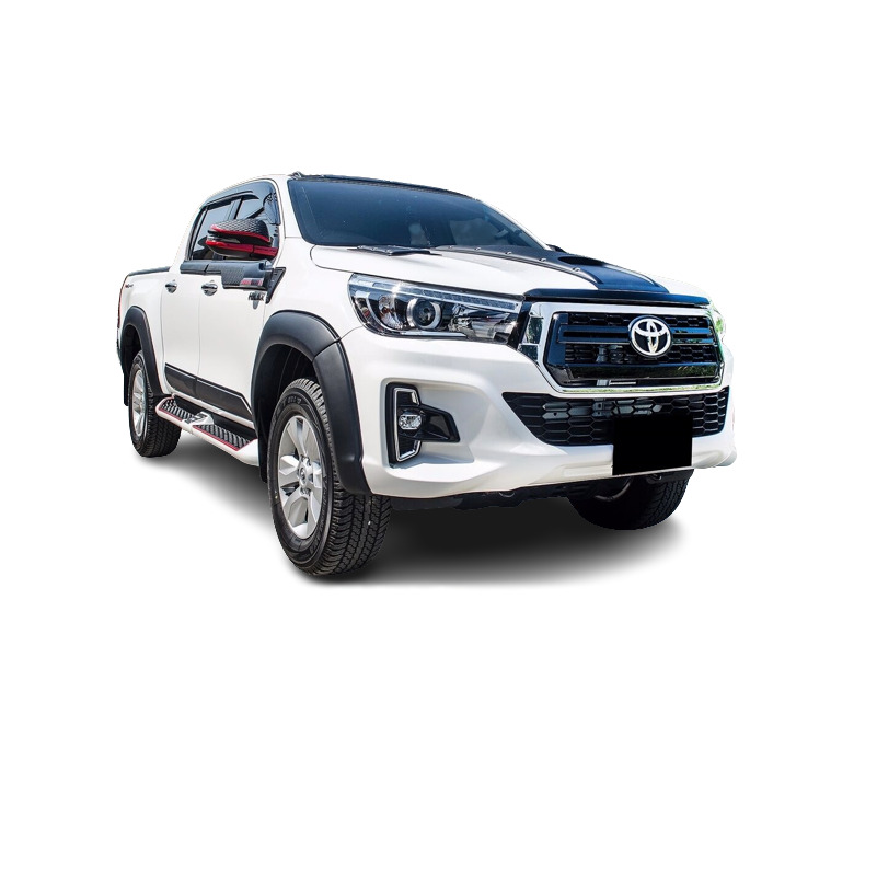 Toyota Hilux Revo, Rocco 2015-20 Side Body Cladding Front View