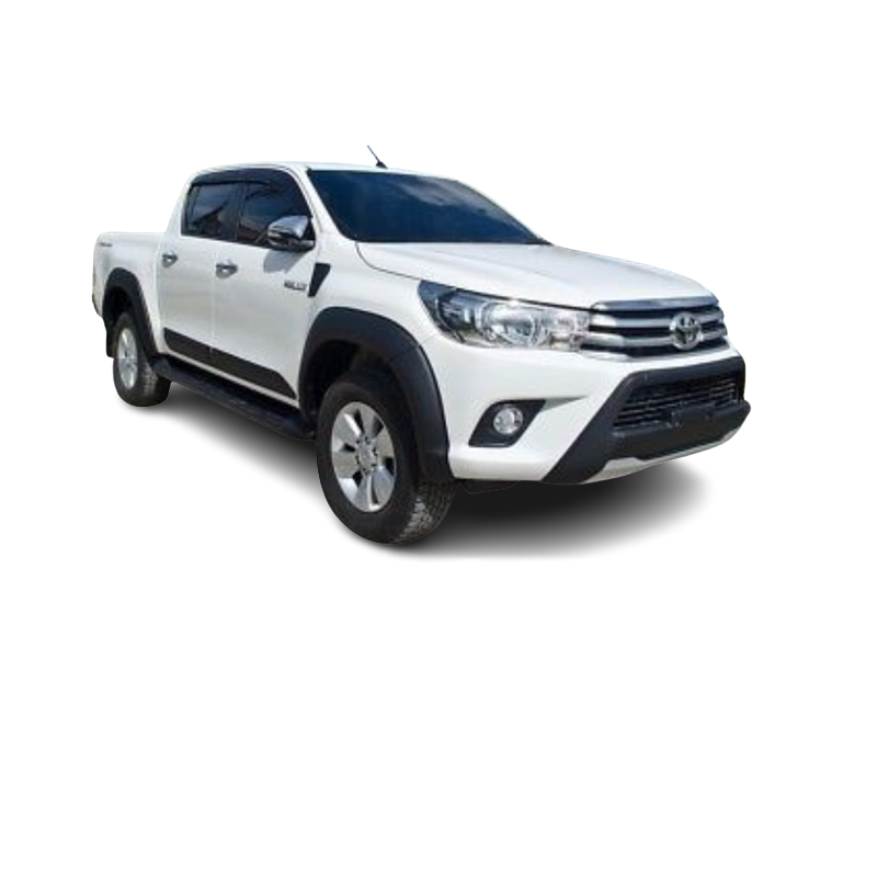 Toyota Hilux Revo, Rocco 2015-20 Side Body Cladding Front Side View