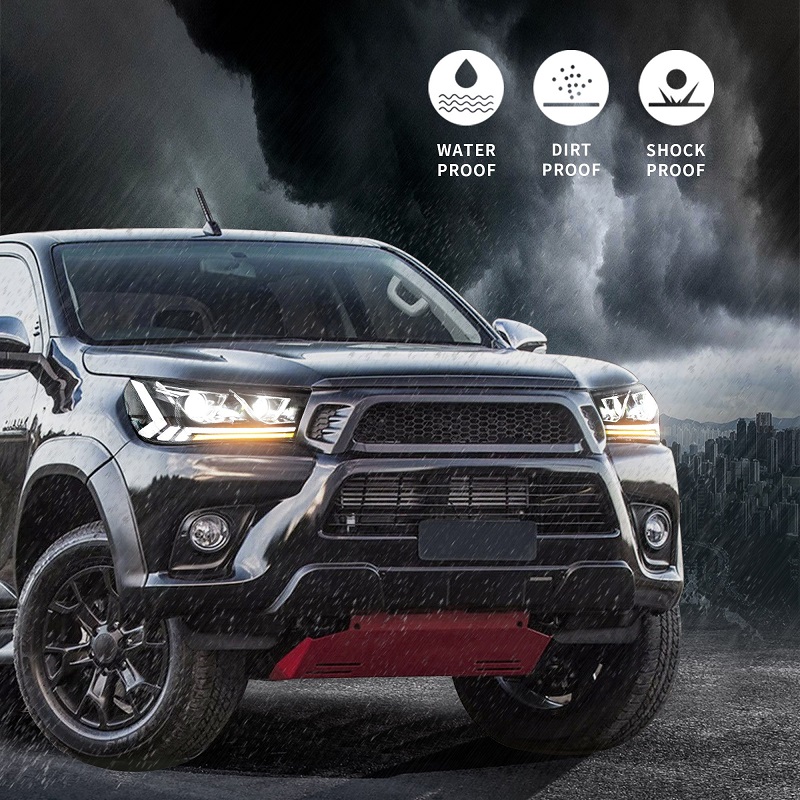 Toyota Hilux Full LED DRL Headlights Product Specs
