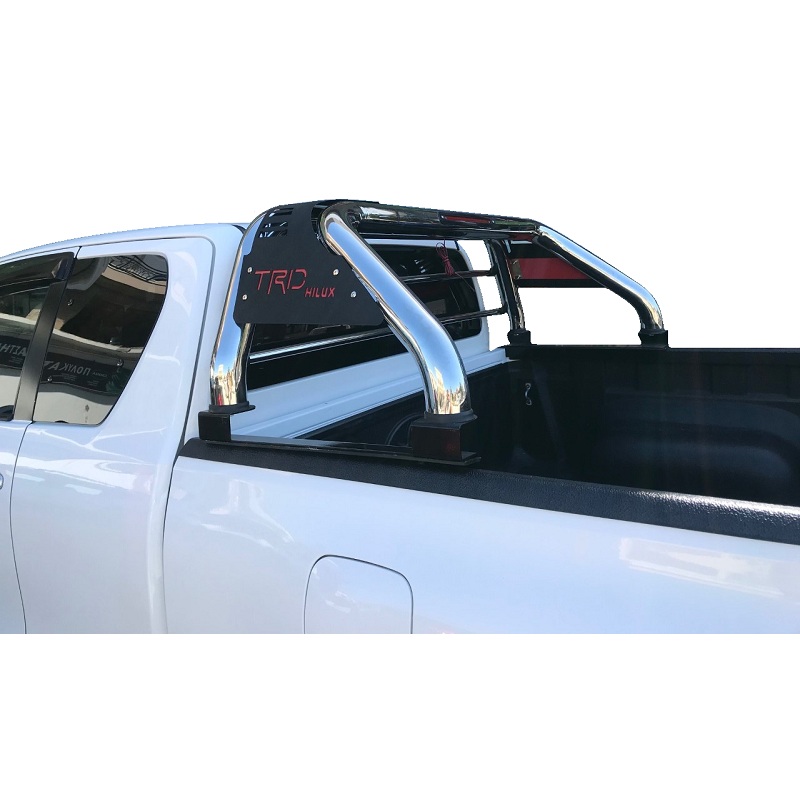 Left side view image of the Sport RollBar TRD installed.