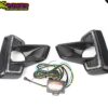 LED DRL Fog Lamps / Fog Lights Front View With Cables