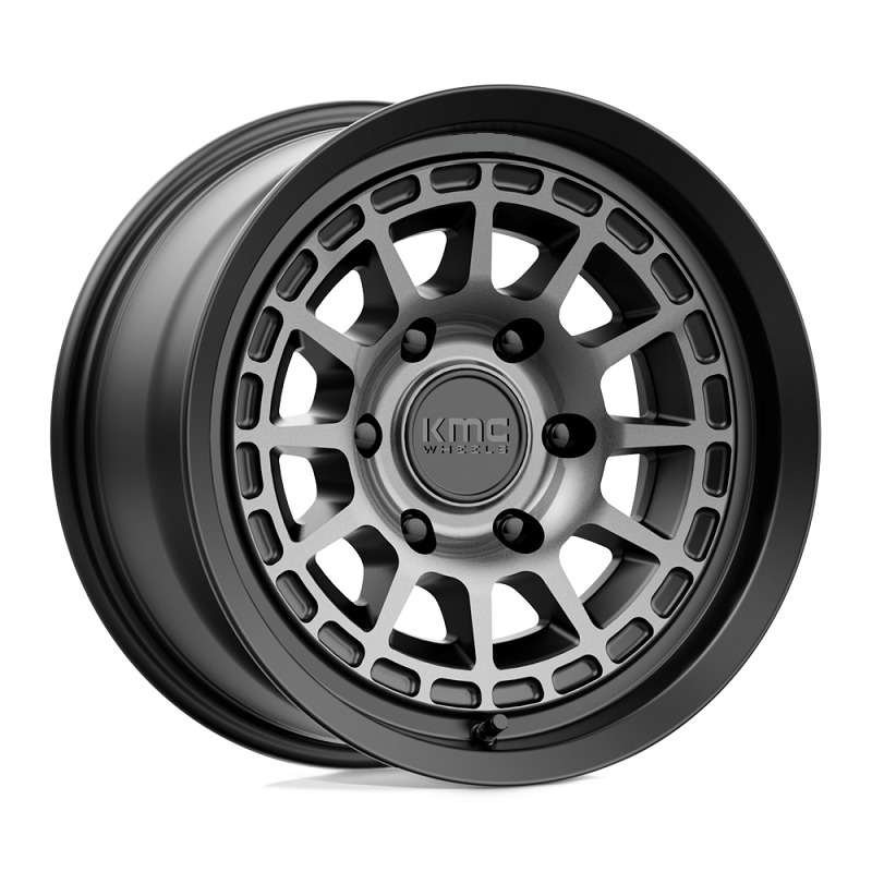 Thumbnail / main presentation photo of the Aluminum Wheels 18″ 6×114.3 - KMC Canyon [Silver]