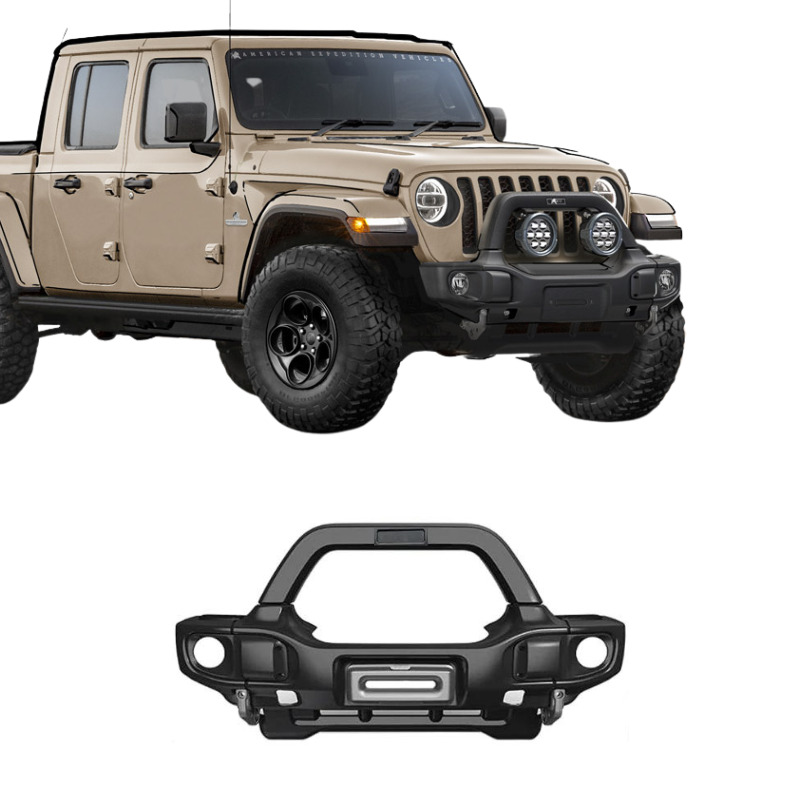 Jeep Gladiator JT 2019+ Front Bumper U-Bar HD - AEV Stubby Thumbnail