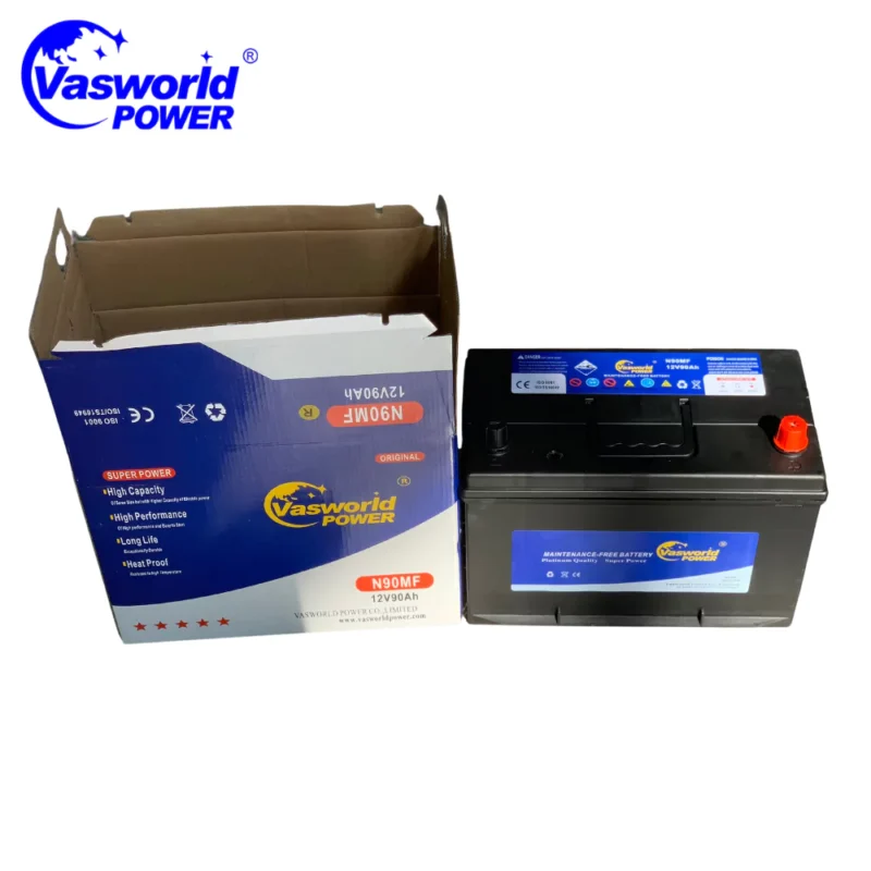Thumbnail / main presentation photo of the Car Battery 100AH JIS - Vasworld Power