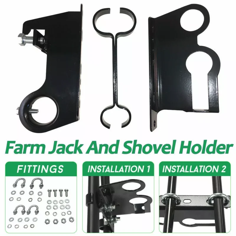 farm jack and shovel holder