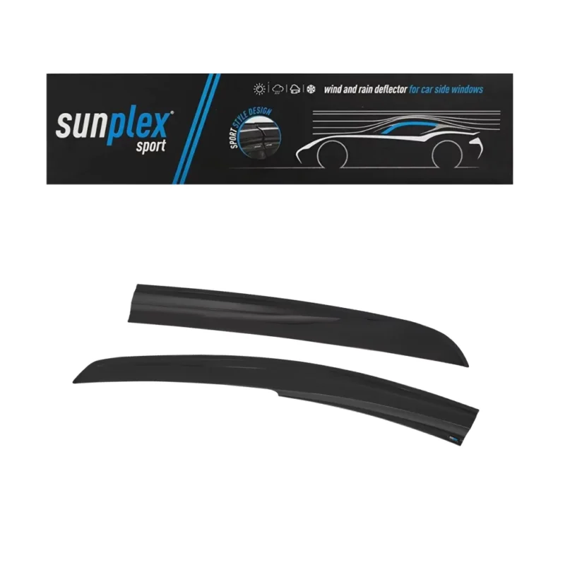 Fiat Punto Wind Deflectors Tinted Sunplex Product 2