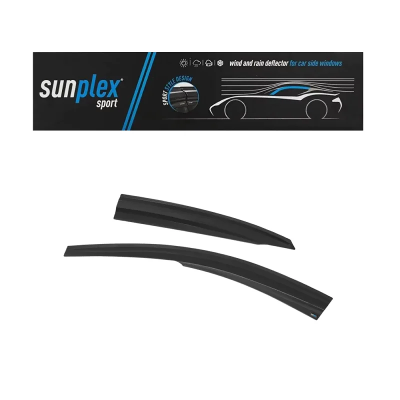 Ford Focus Wind Deflectors Tinted Sunplex Product