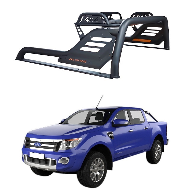 Thumbnail / main presentation photo of the Ford Ranger T6 2012-2016 Roll Bar Off Road - Metal T1000.