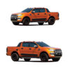 Ford Ranger T6-T7-T8 2016-22 Side Body Cladding Both Sides View