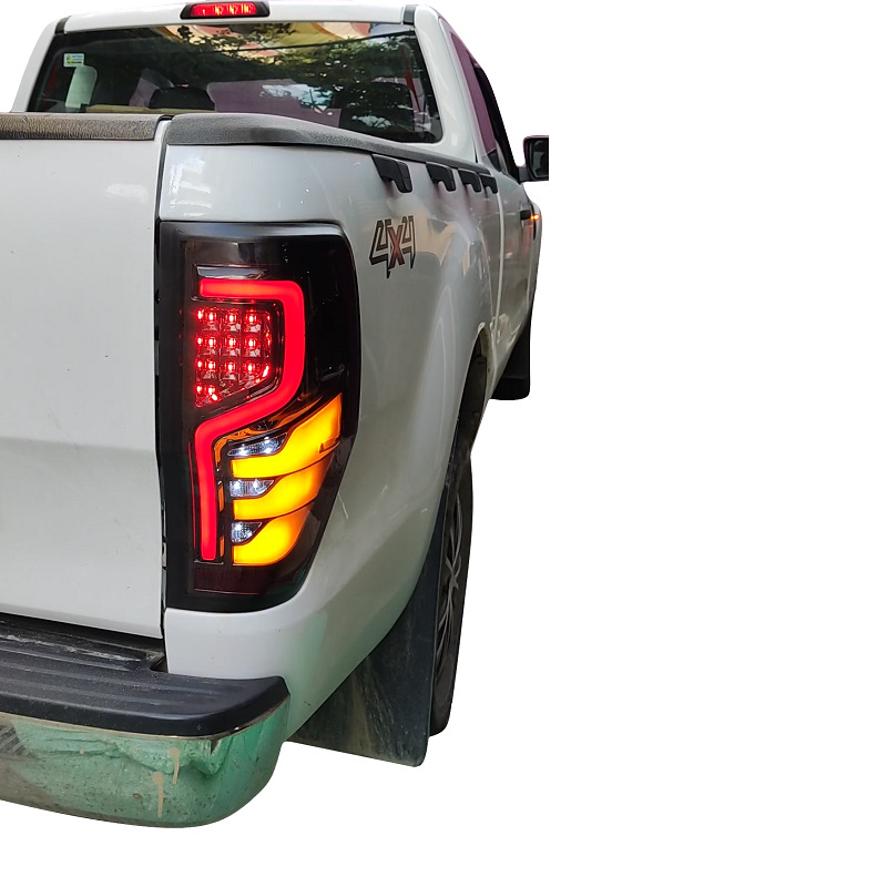 Ford Ranger T7-T8 2016-2022 Smoked LED Tail Lights - Treinta Applied