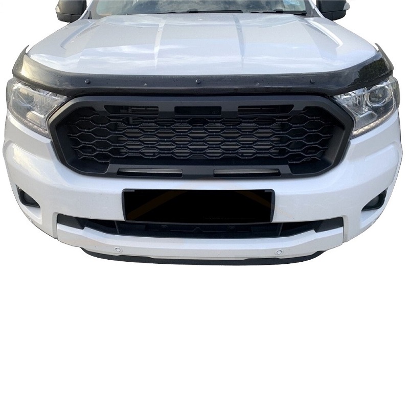 Front closeup image of the Ford Ranger with the Ford Ranger T8 2019-22 Front Grille - Redo