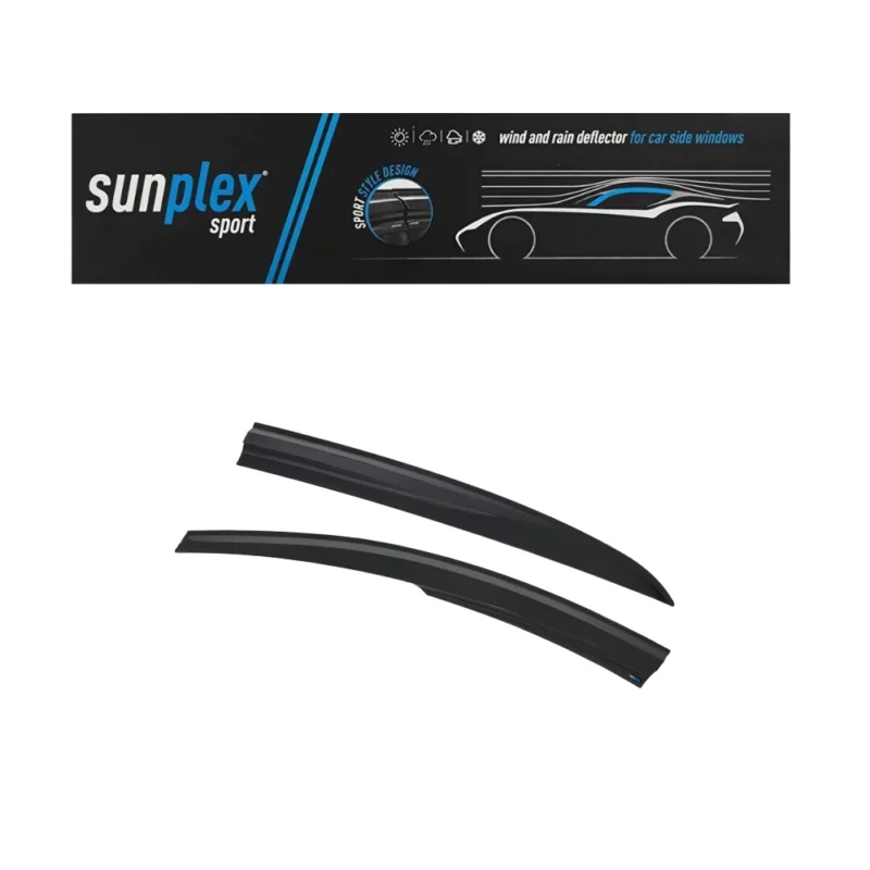 Hyundai i20 Wind Deflectors Tinted Sunplex Product
