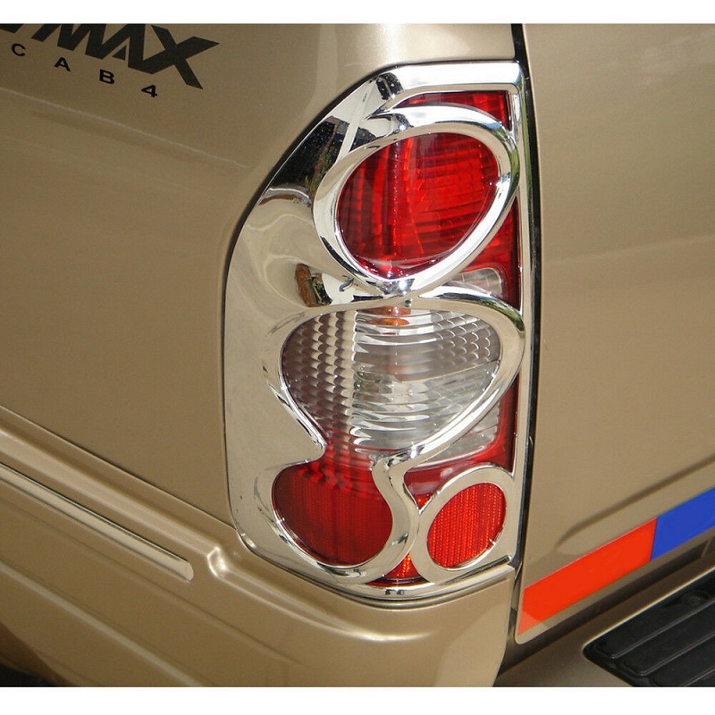 Image showing the Isuzu D-Max 2002-06 Taillight Covers installed