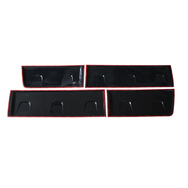 Isuzu D-Max 2016-19 Side Body Cladding Product Rear View 3M Adhesive Tape