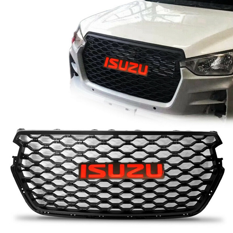 Image showing the Isuzu D-Max 2019+ Front Grille - Beasty installed on a Isuzu D-Max