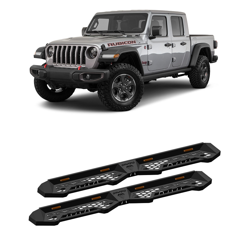 Jeep Gladiator JT Steel Side Steps - Diamond Thumbnail