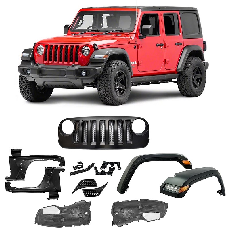 Jeep Wrangler JK Body Kit [Wrangler JL Type] Thumbnail