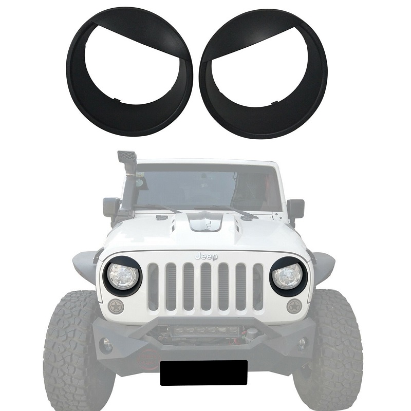 Jeep Wrangler JK Headlight Cover Trims - [Angry Bird] Product