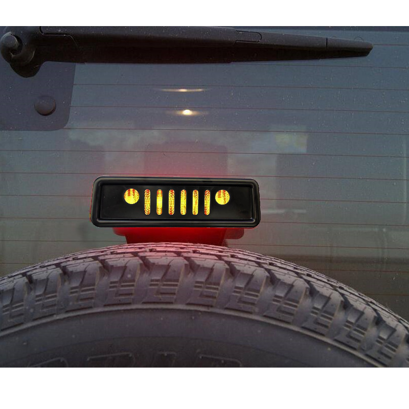 Jeep Wrangler JK Third Brake-Light Cover Application