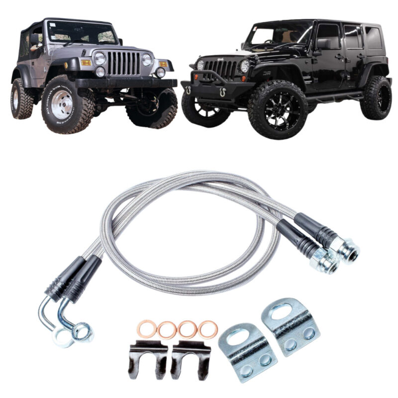 Jeep Wrangler JK/TJ Front break line kit