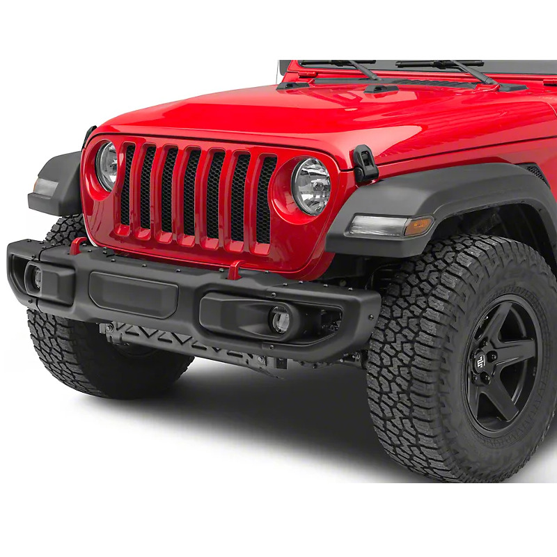 Jeep Wrangler JL Front Bumper - 10th Anniversary [Long] Applied 2