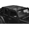 Jeep Wrangler JL Exterior Extended Bikini Mesh Black 7