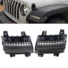 Jeep Wrangler JL LED Front Fender Indicator Applied