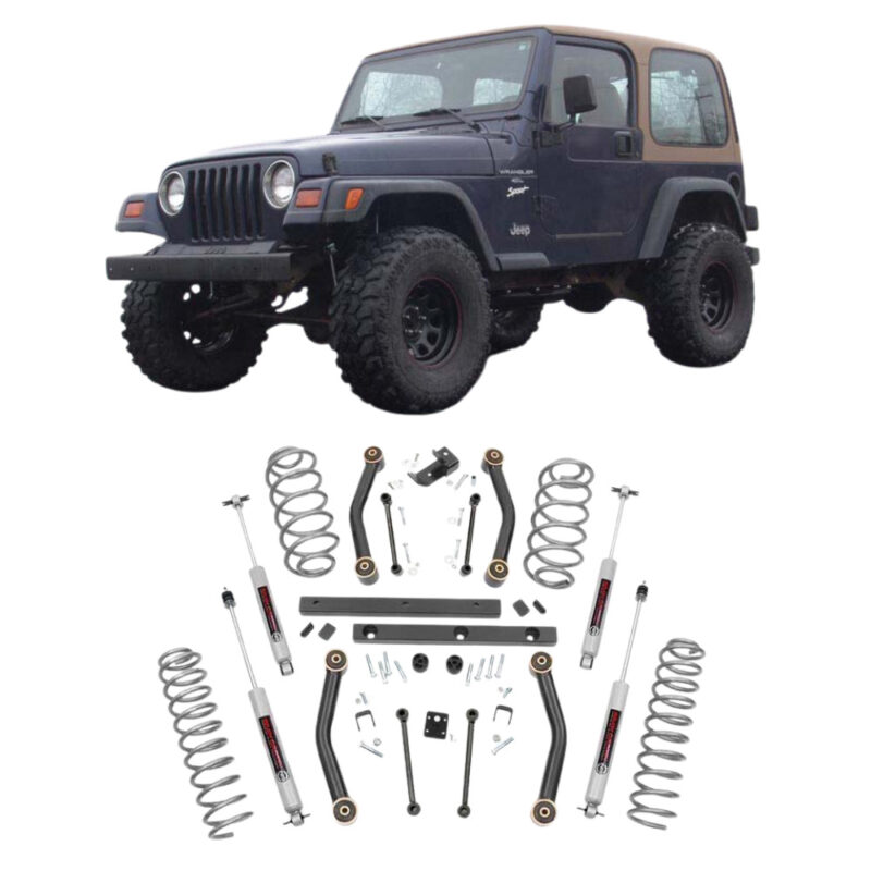 Jeep Wrangler TJ Lift Kit 4