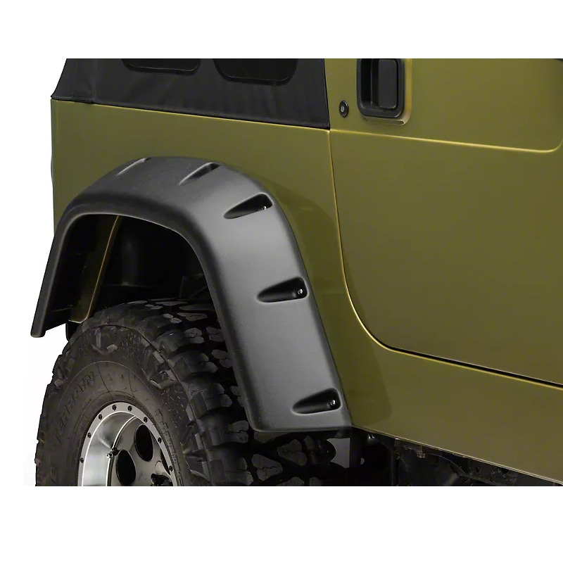 Jeep Wrangler TJ Fender Flares [Pocket-Style] Rear