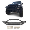 Jeep Wrangler YJ/TJ Front Bumper U-Bar HD LED - Rock Crawler Components