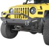 Jeep Wrangler YJ/TJ Front Bumper U-Bar HD LED - Rock Crawler Close View 1