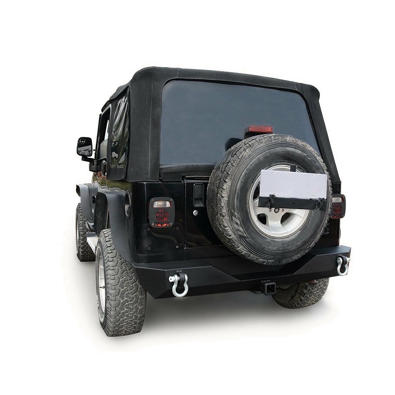 Jeep Wrangler YJ/TJ Rear Bumper [Rock Crawler] Applied 2