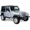 The Jeep Wrangler TJ with the Wide Pocket fender flares installed.
