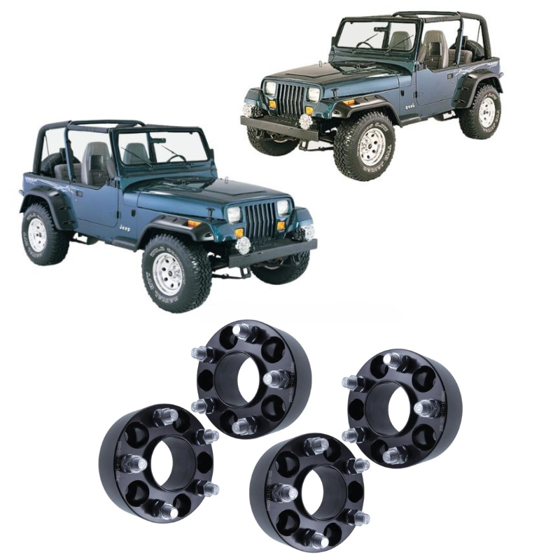 Jeep Wrangler YJ Hub-Centric Wheel Spacers 4cm Thumbnail
