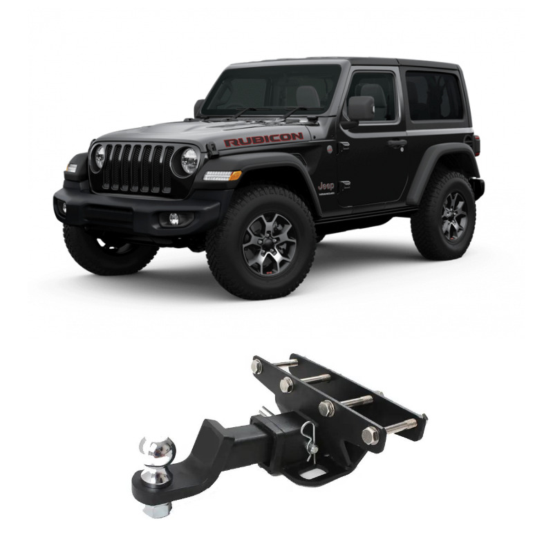 Jeep Wrangler (JL) 2018+ x-power 4x4 Detachable Towbar With Key