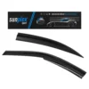Display photo of the Sunplex tinted wind deflectors packaging for Mercedes E-Class W211 2002-09.