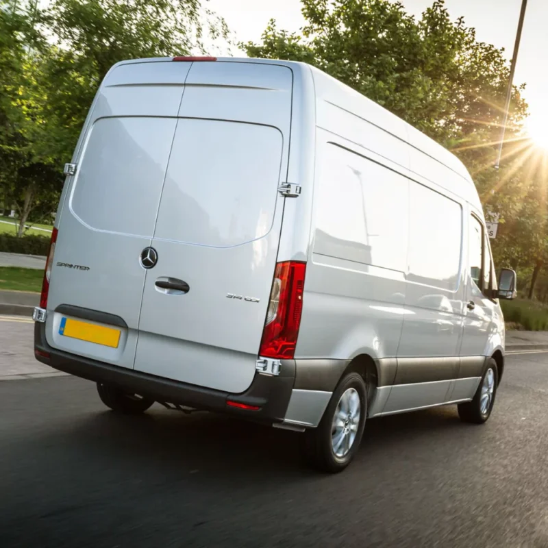 Image showing the Taillights LED DRL installed on the Mercedes Sprinter.