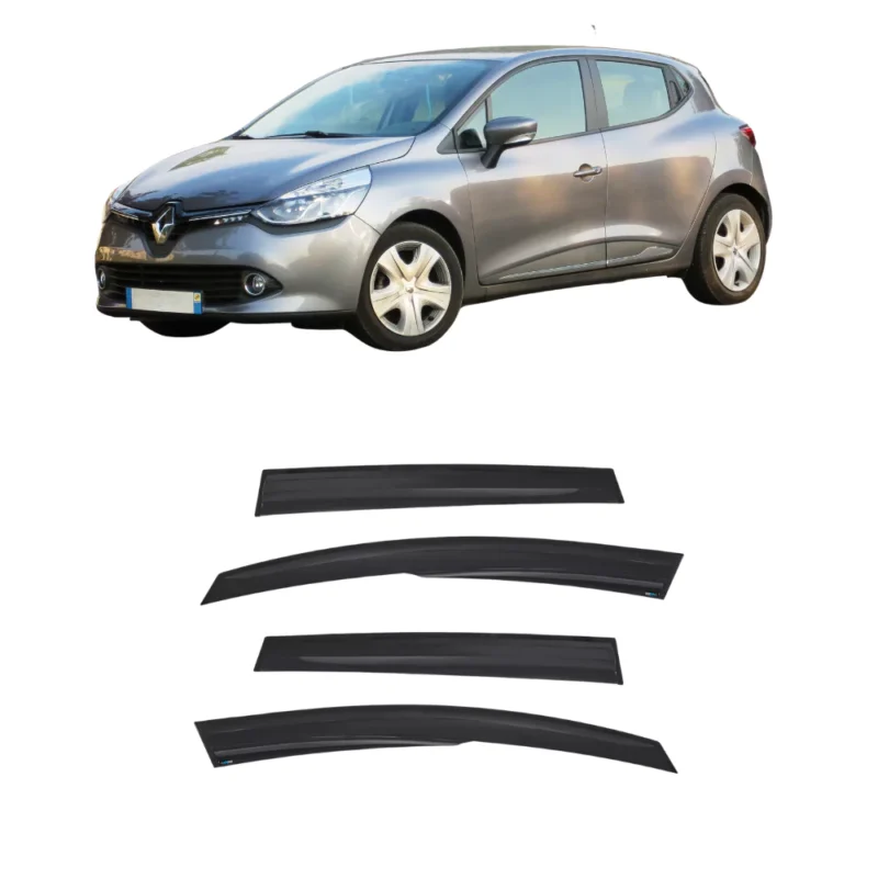 Renault Clio BH Wind Deflectors Tinted Product Photo