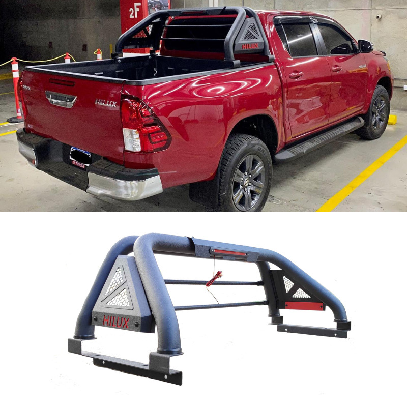 Thumbnail / main presentation photo of the Toyota Hilux Revo/Rocco 2015+ Roll Bar Two Pipe.