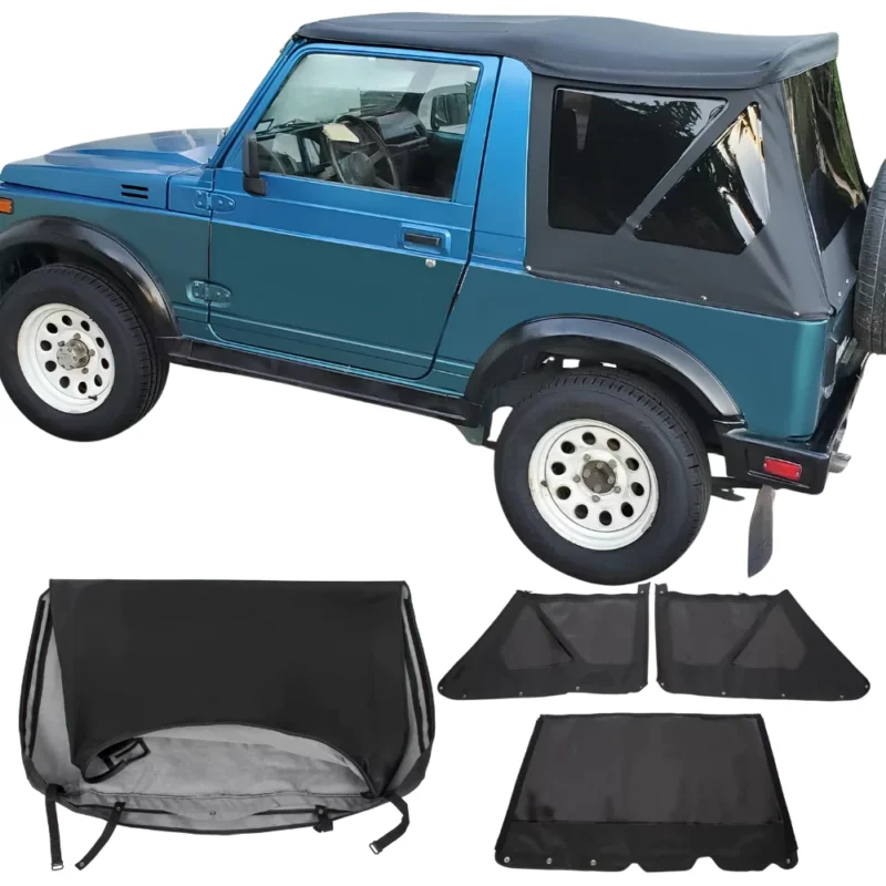 Thumbnail / main presentation photo of the Suzuki Samurai 1981-98 Replacement Soft Top With Removable Windows